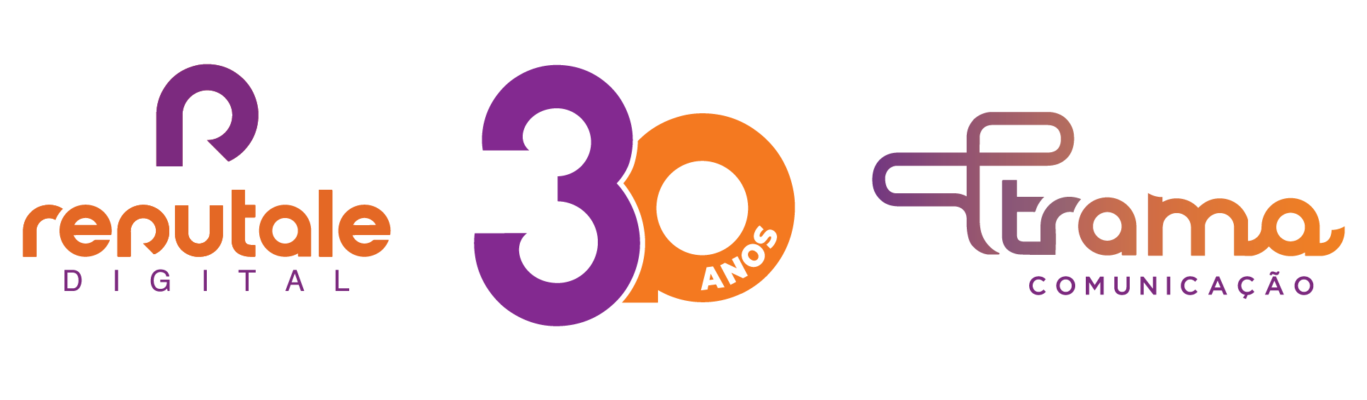 Logo 30 Anos Grupo Trama Reputale